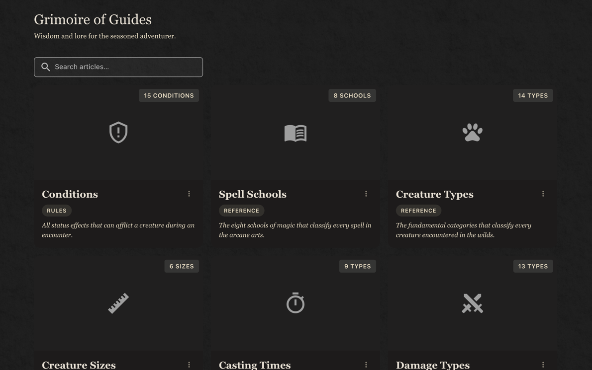 myTavern dashboard overview with guided onboarding tips